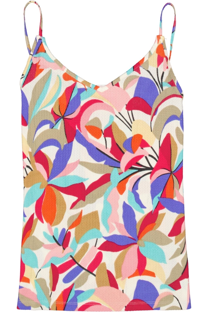 SINGLET MET PRINT D50020 2514 Dazzling Blue